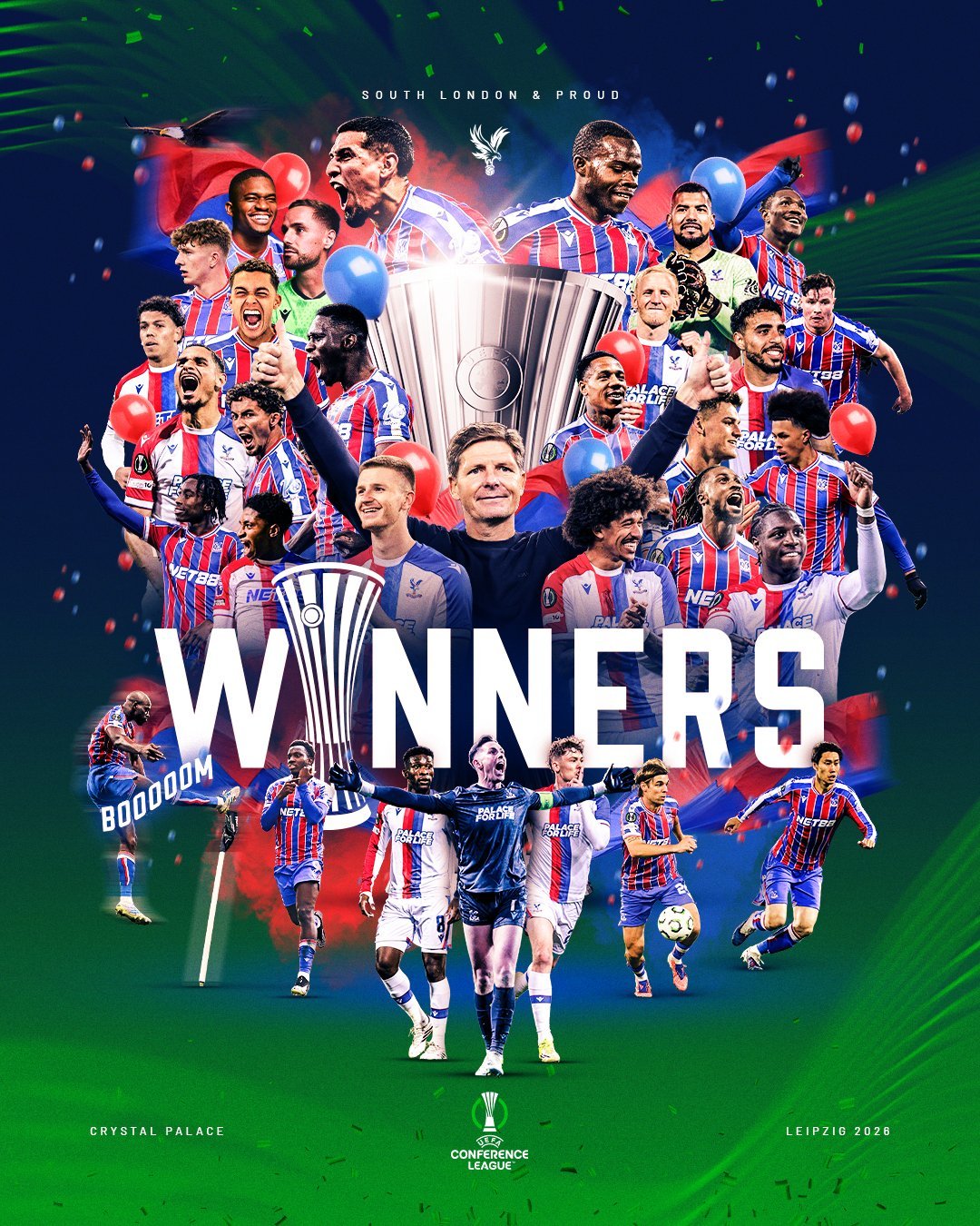 Crystal Palace Conference League Crystal Palace beat Rayo Vallecano to win Conference League