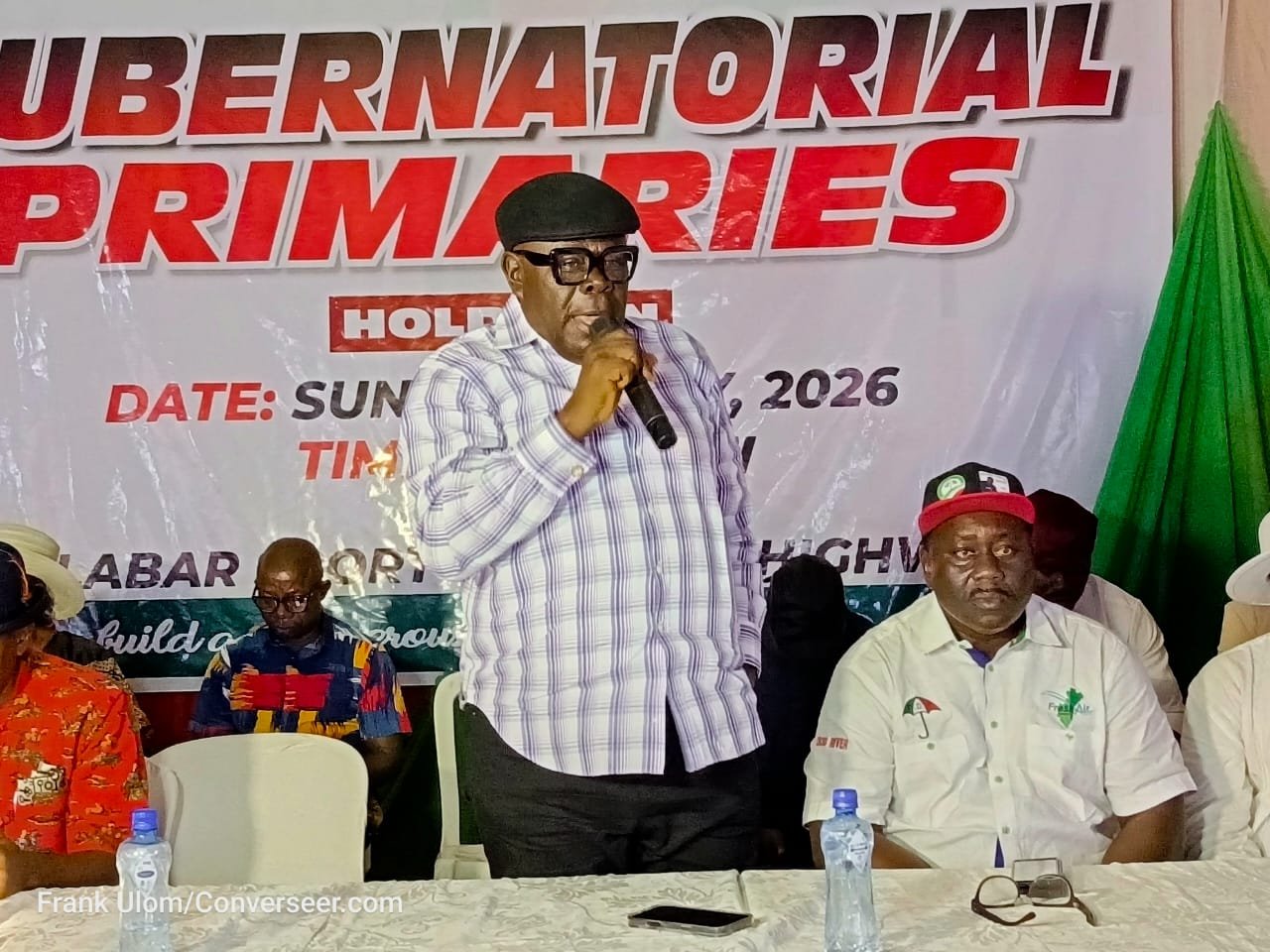 Efiok Cobham PDP Defies Rain, Elects Arthur Jarvis as Guber Candidate in Cross River