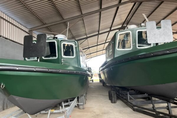 FB IMG 1778940080187 Tantita Donates 15 Gun Boats to Nigerian Navy, Army