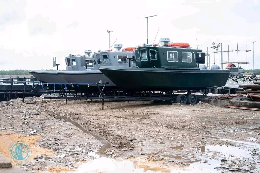 FB IMG 1778940082411 Tantita Donates 15 Gun Boats to Nigerian Navy, Army