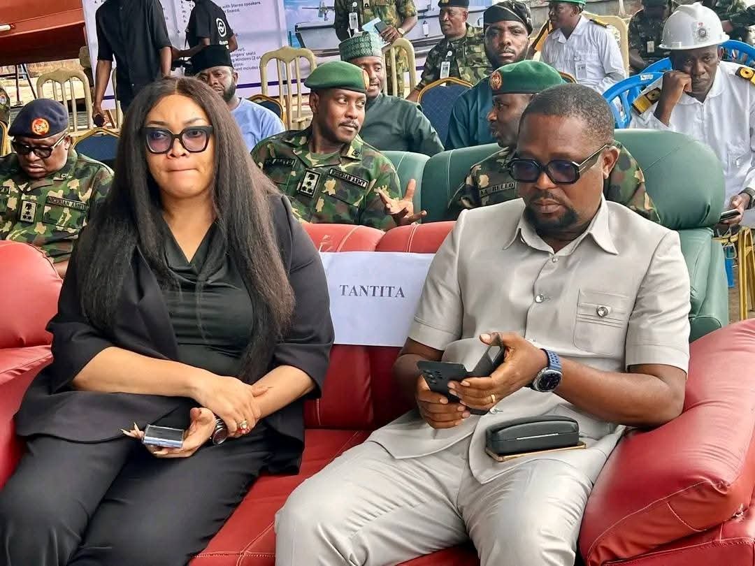 FB IMG 1778940097955 Tantita Donates 15 Gun Boats to Nigerian Navy, Army