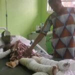 Happiness Ekere SOS: Father of 7-year-old Calabar gas explosion victim cries for help; Cross Riverians beg First Lady to save the little girl's life
