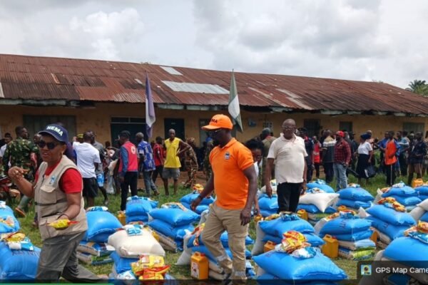 IMG 20260512 WA0005 Agbokim, Karaboat Fire Victims Receive NEMA Relief