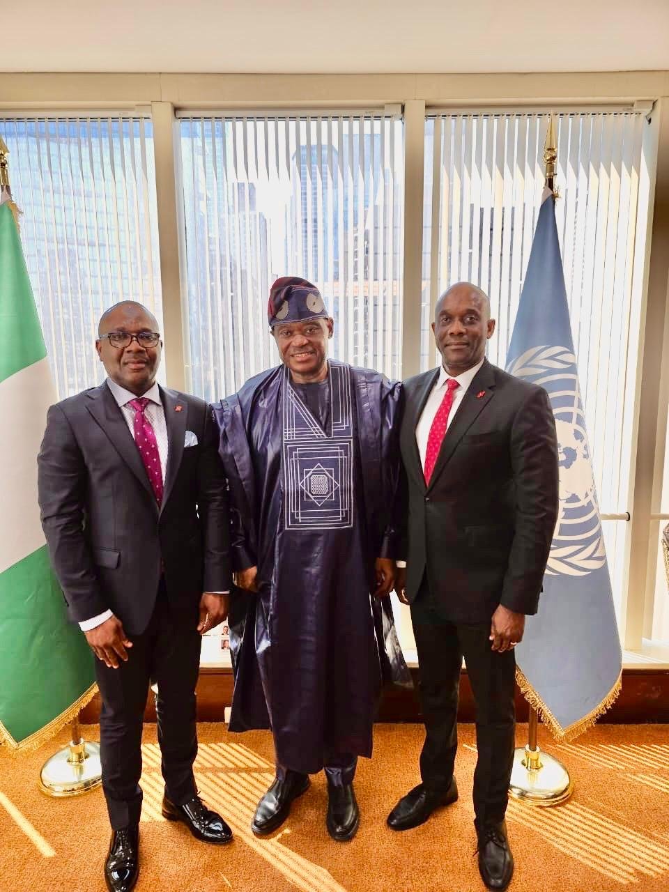 IMG 20260520 WA0002 42 Years After, UN Envoy, Jimoh Ibrahim Directs Nigerian Mission to Open Account with UBA in New York