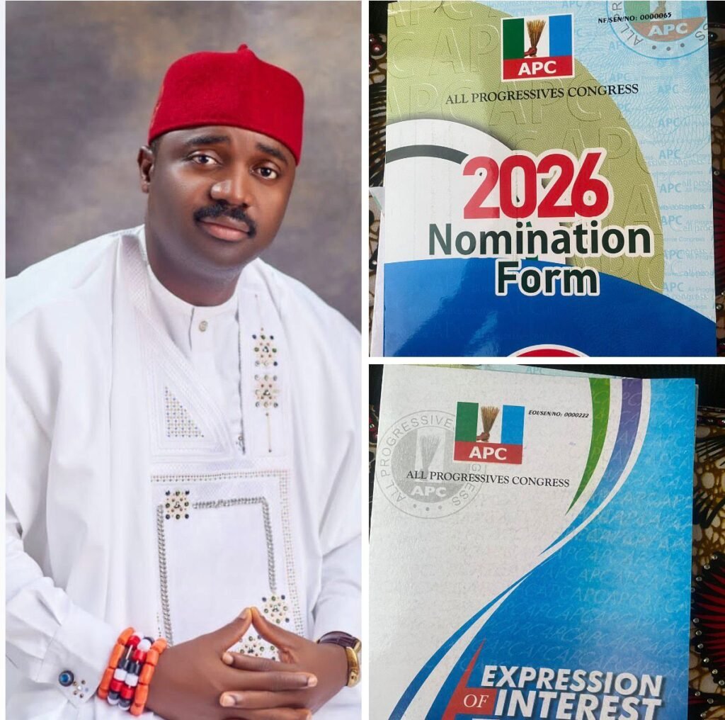 John Onyi Agaba 2027: Dr Agaba Picks APC Senate Form for Cross River North