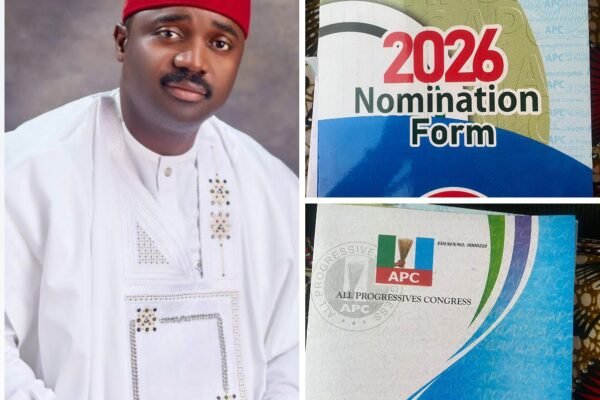 John Onyi Agaba 2027: Dr Agaba Picks APC Senate Form for Cross River North
