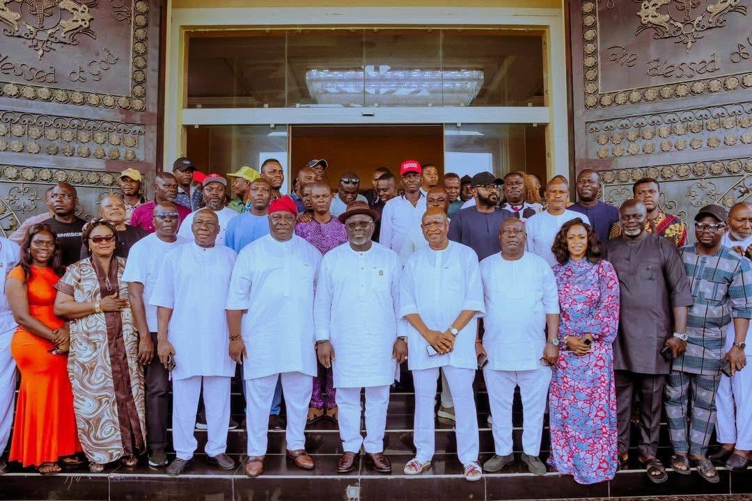 Oborevwori and Emerhor 2 Presidential Primary: Oborevwori Visits Emerhor, Rallies Massive Votes For Tinubu