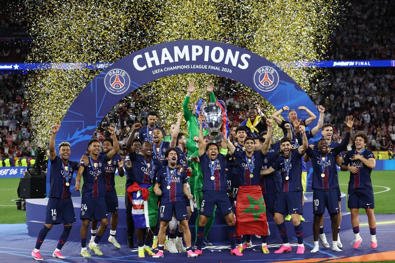 PSG 2026 Champions League PSG Retain Champions League Crown After Arsenal Final Drama