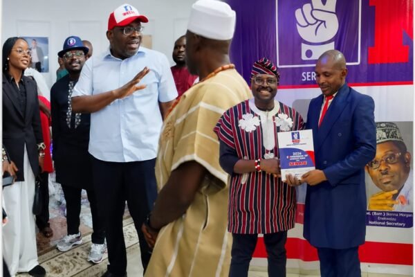 Patrick Amajama Patrick Amajama Picks NDC Senatorial Form to Unseat Jarigbe in Cross River North