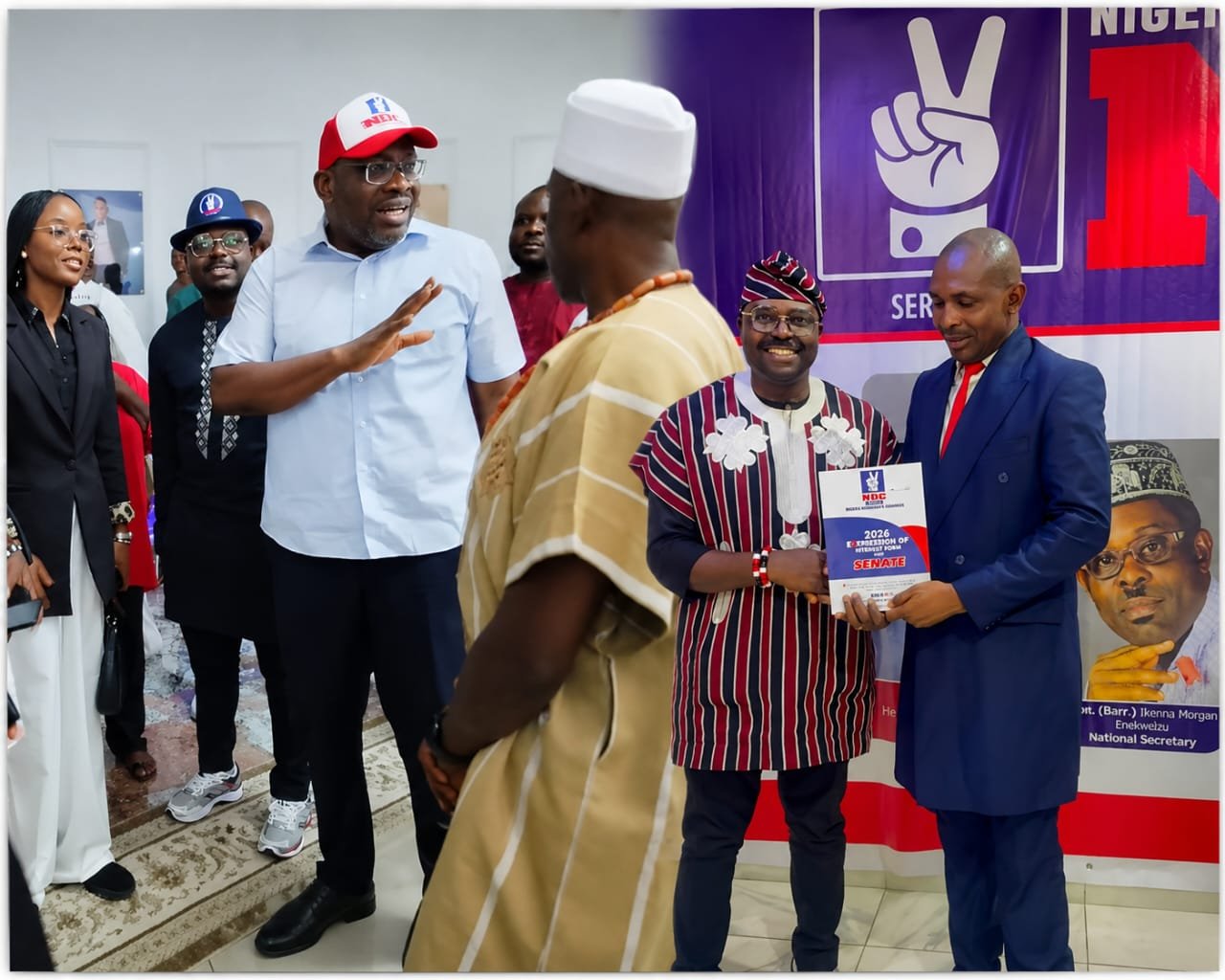 Patrick Amajama Patrick Amajama Picks NDC Senatorial Form to Unseat Jarigbe in Cross River North