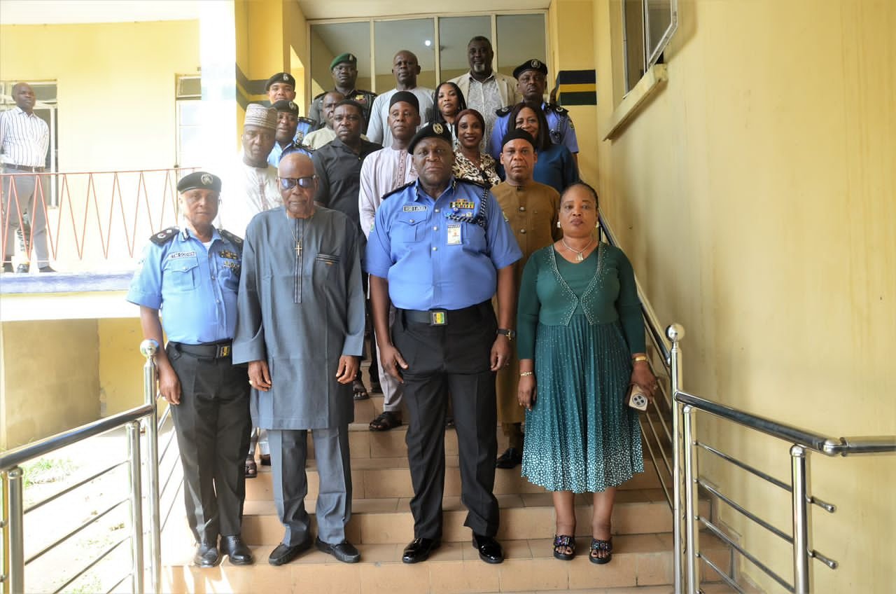 Police Rashid Afegbua and INEC REC George Yomere CP Afegbua Receives New Cross River REC, Reaffirms Commitment to Election Security
