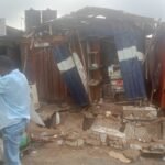 Trailer Crash Destroys Goods Worth Millions in Calabar Trailer Destroys Shops with Goods Worth N10m in Calabar