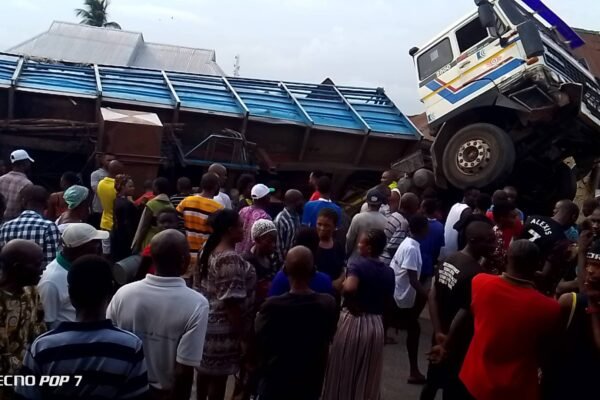 condemned iron truck accident in ugep cross river 2 FRSC Vows to Crackdown on Reckless Truck Drivers in Cross River