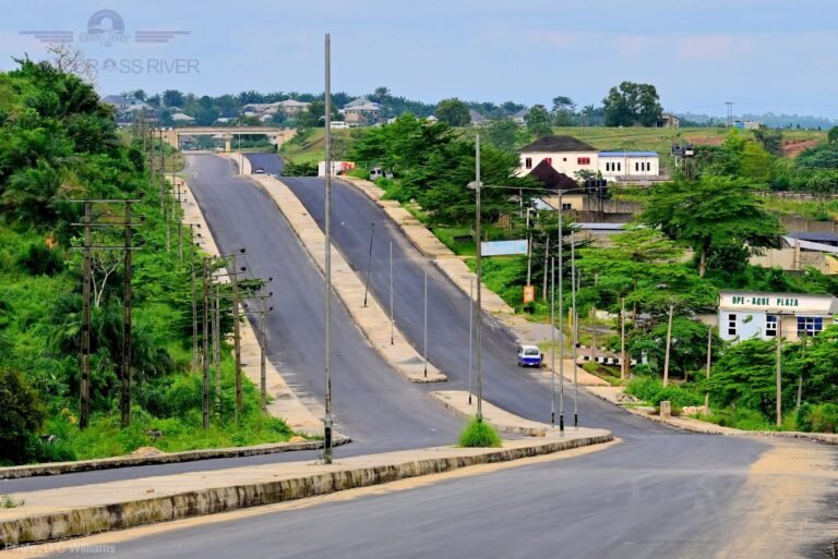 Road Construction Under Governor Otu in 3 Years
