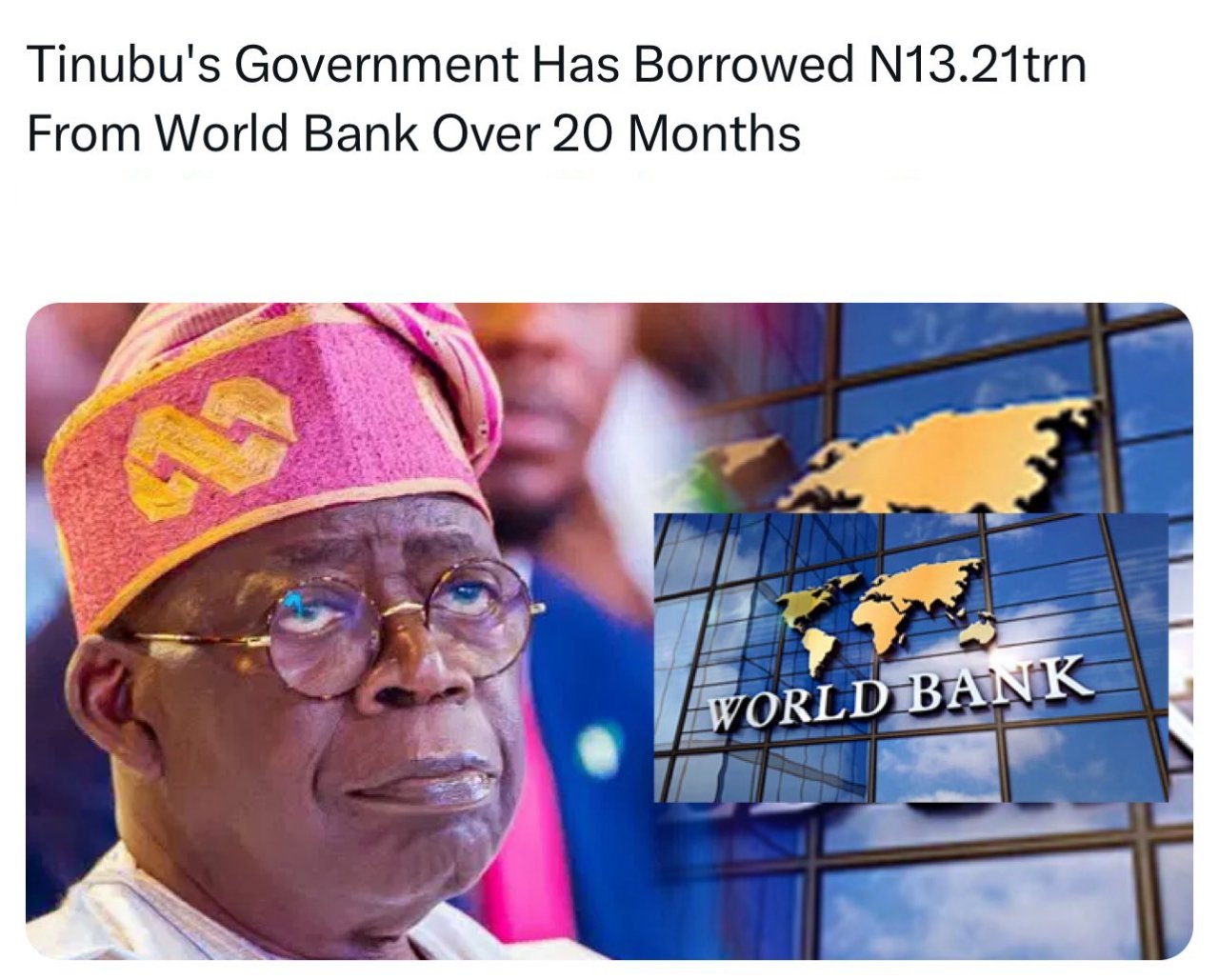 Nigerians Petition World Bank to Reject Tinubu’s $1.25Bn Loan