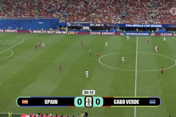 LIVE MATCH: Spain vs Cape Verde | FIFA World Cup 2026