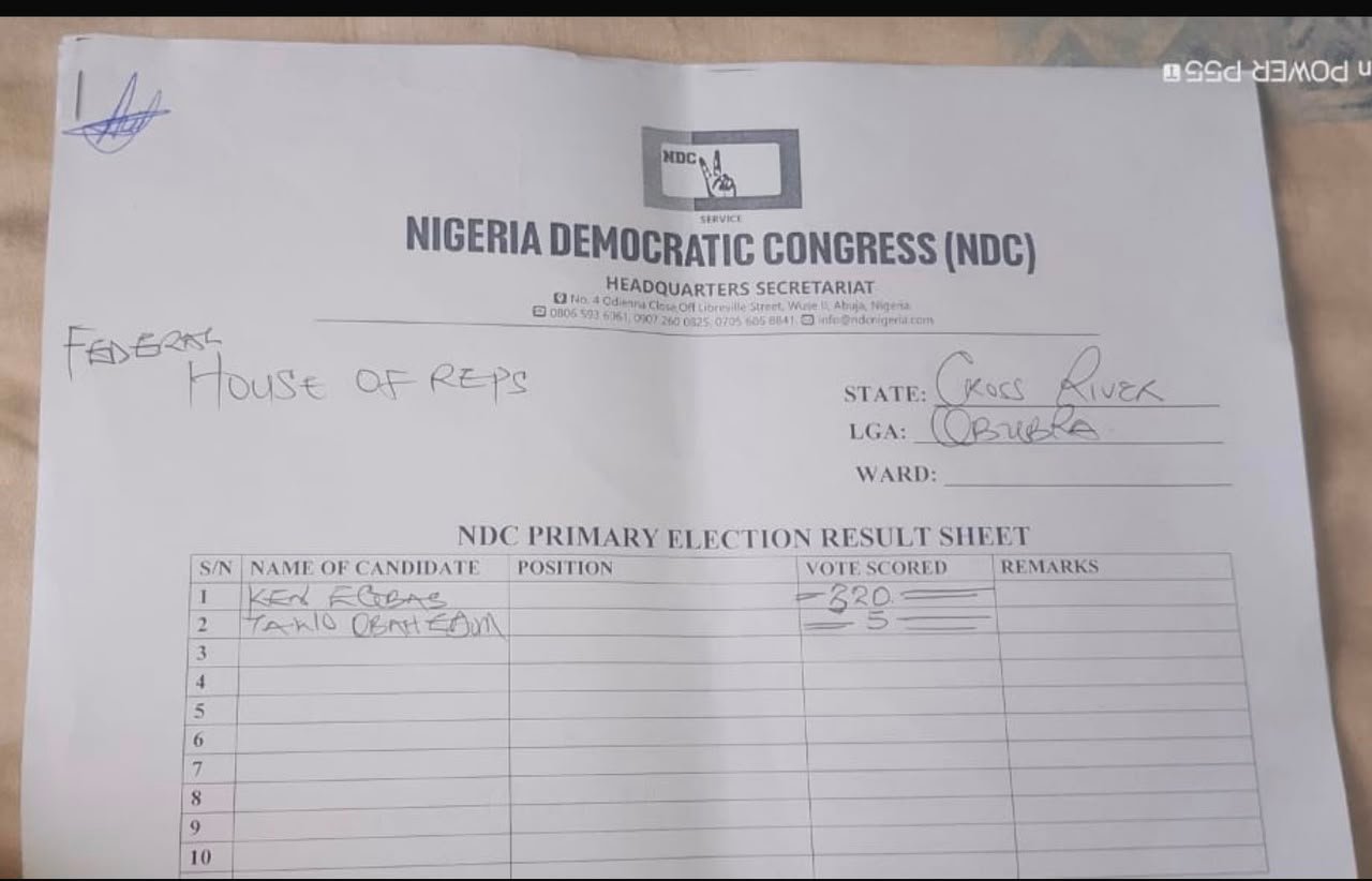 IMG 20260613 WA0004 Egbas alleges plot to alter Obubra/Etung NDC primary outcome