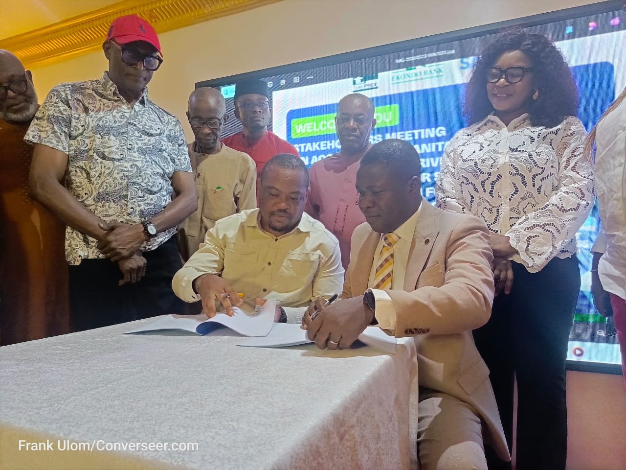 ToiletPride and Ekondo Bank MoU 6 Cross River: Ekondo Bank, ToiletPride Sign N35m Sanitation Financing Deal