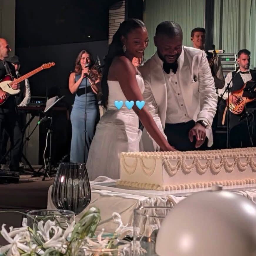 donna donald duke wedding 2 Photos from Donald Duke's daughter's white wedding in Greece