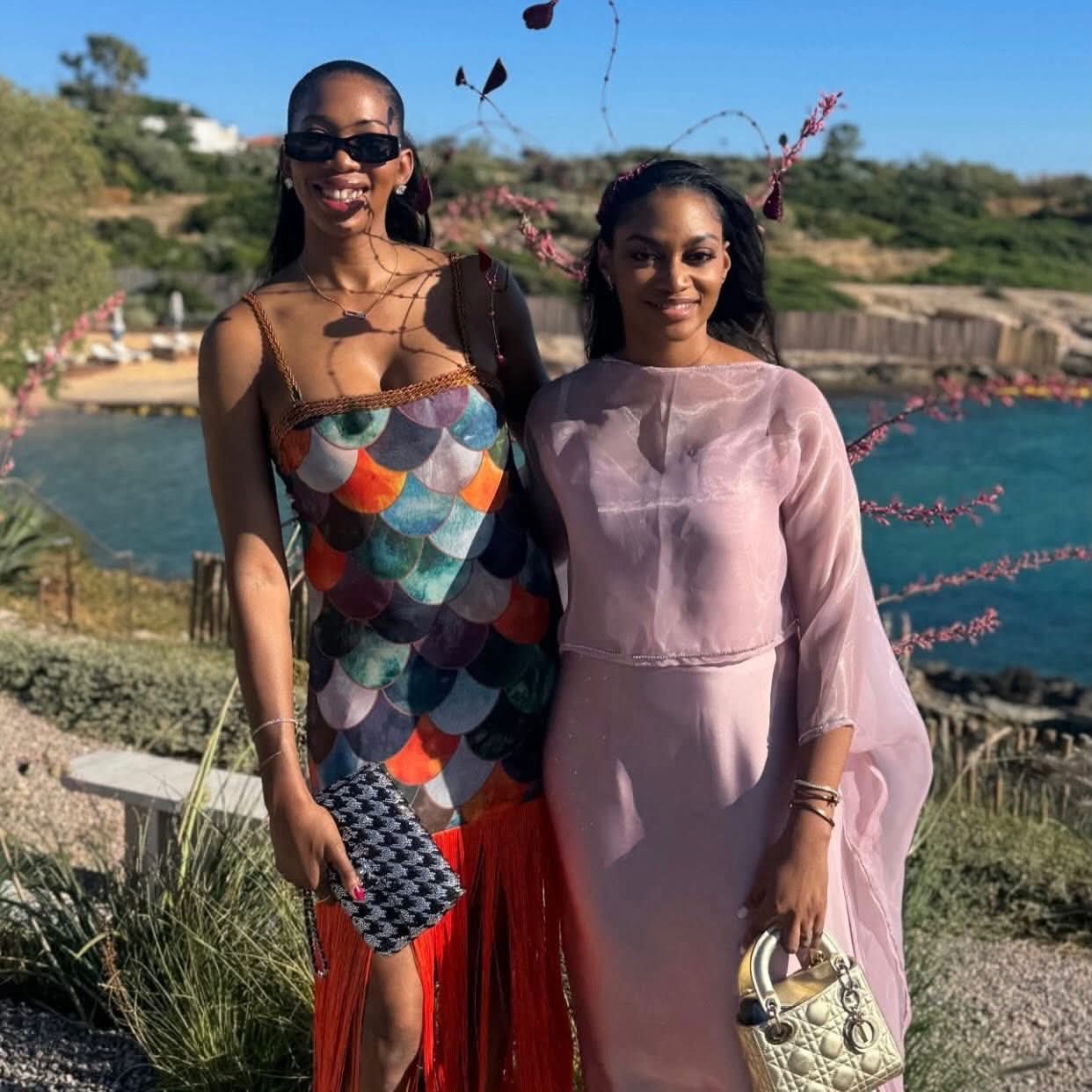 donna donald duke wedding 5 Photos from Donald Duke's daughter's white wedding in Greece
