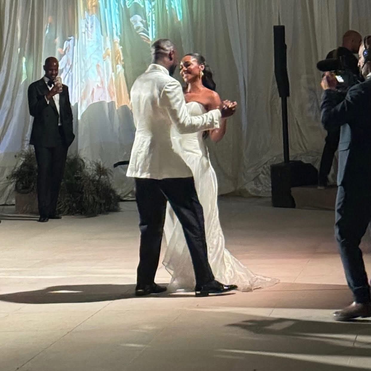 donna donald duke wedding 7 Photos from Donald Duke's daughter's white wedding in Greece