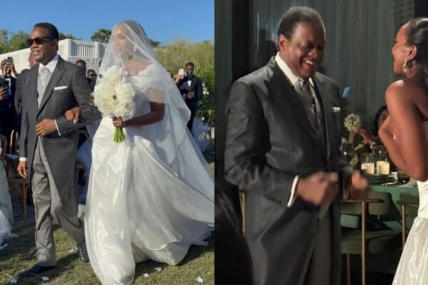 Photos from Donald Duke’s daughter’s white wedding in Greece
