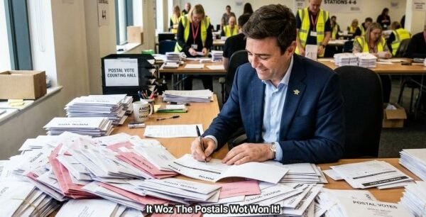It Woz The Postals Wot Won It!