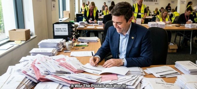 It Woz The Postals Wot Won It!