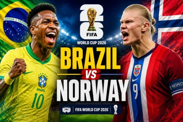 LIVE STREAM: Brazil vs Norway | FIFA World Cup 2026
