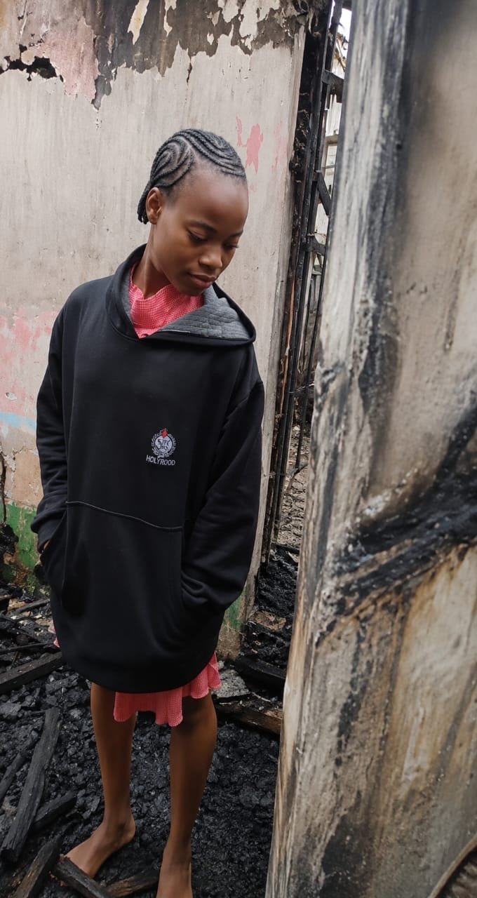 Peace Peter Williamsb3 UNICAL student's documents destroyed as fire guts homes in Calabar