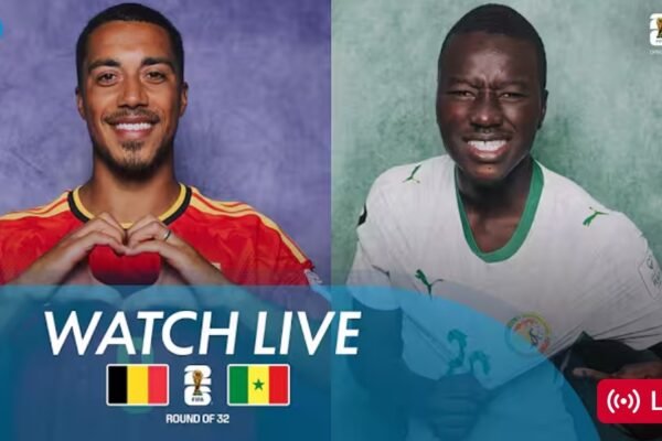 LIVE STREAM: Belgium vs Senegal | FIFA World Cup 2026