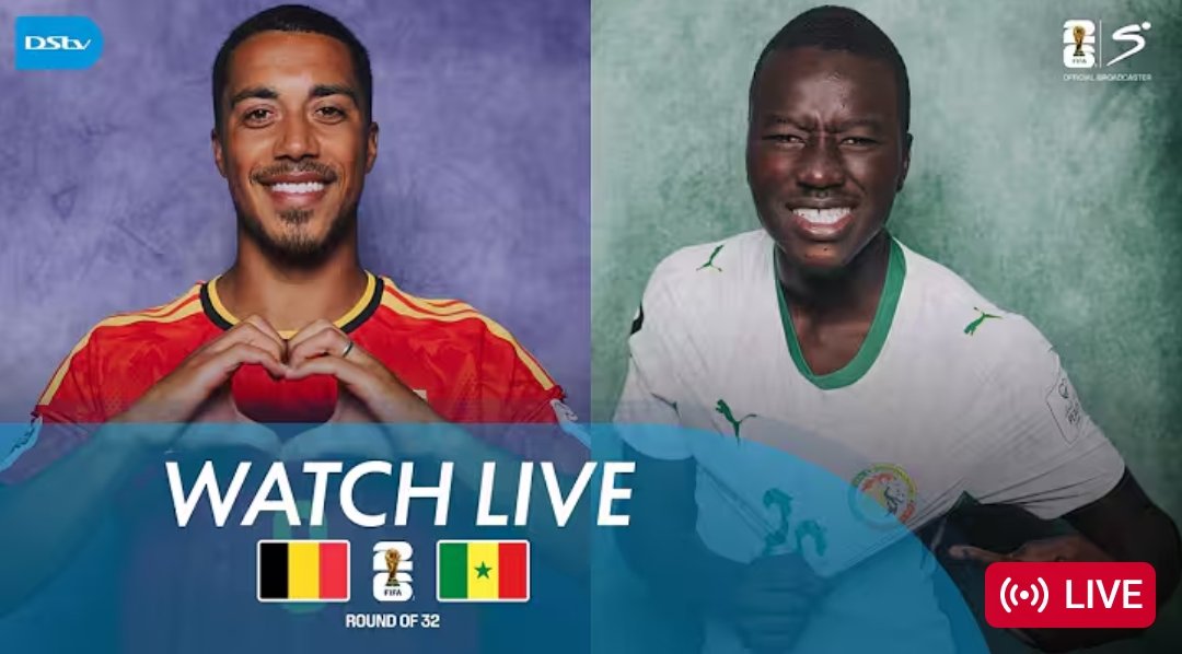 LIVE STREAM: Belgium vs Senegal | FIFA World Cup 2026