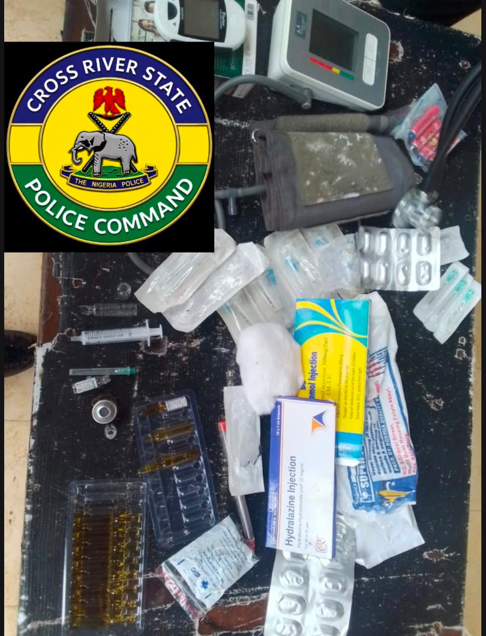 Udeme Emmanuel Ekpeme fake doctor "I wanted to raise money to go back to medical school again," says fake doctor arrested for quackery, employment scam in Calabar