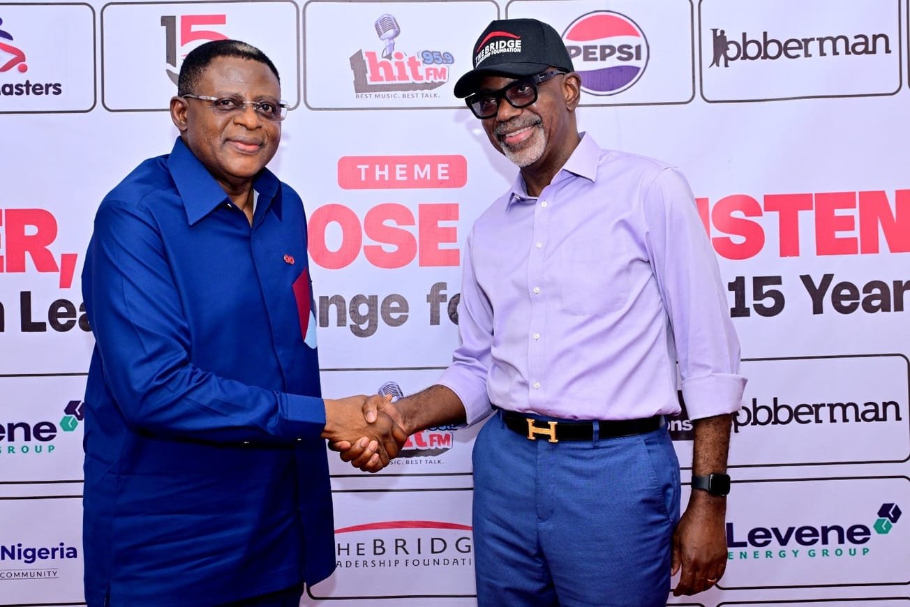 bassey otu and liyel imoke Bridge Leadership Foundation Marks 15 Years of Youth Transformation as Otu Hails Imoke's Leadership Legacy