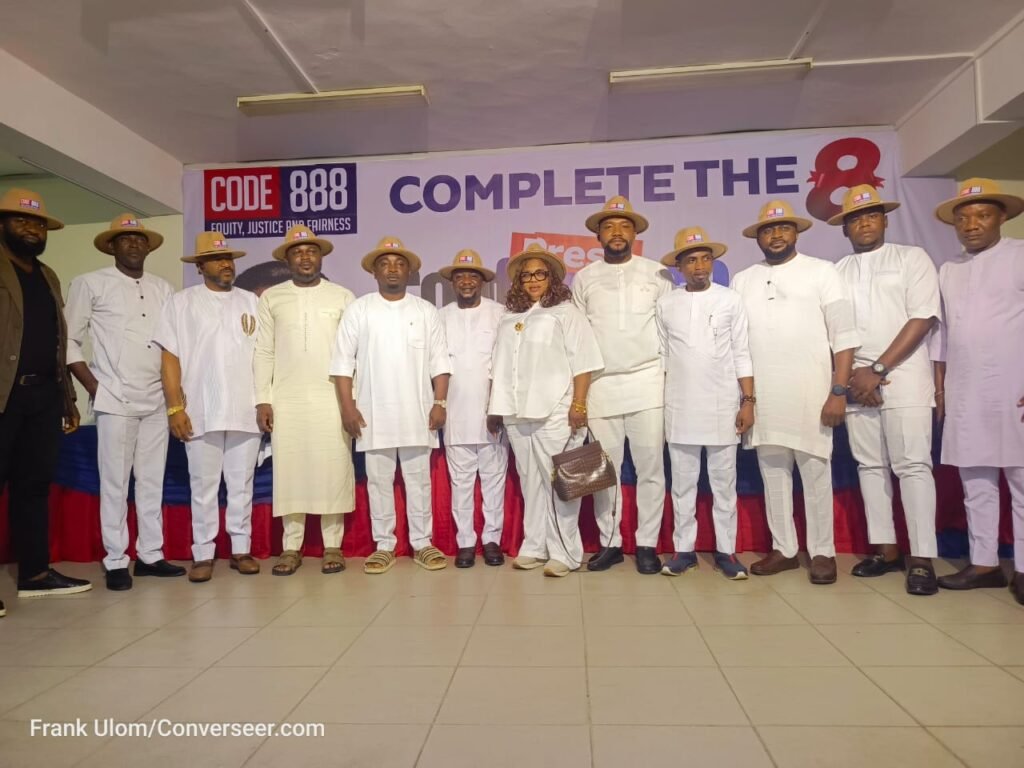 CODE 888 Endorses Otu’s Re-election, Launches ‘Complete The 8’ Campaign