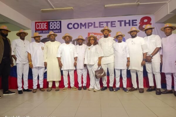 CODE 888 Endorses Otu’s Re-election, Launches ‘Complete The 8’ Campaign