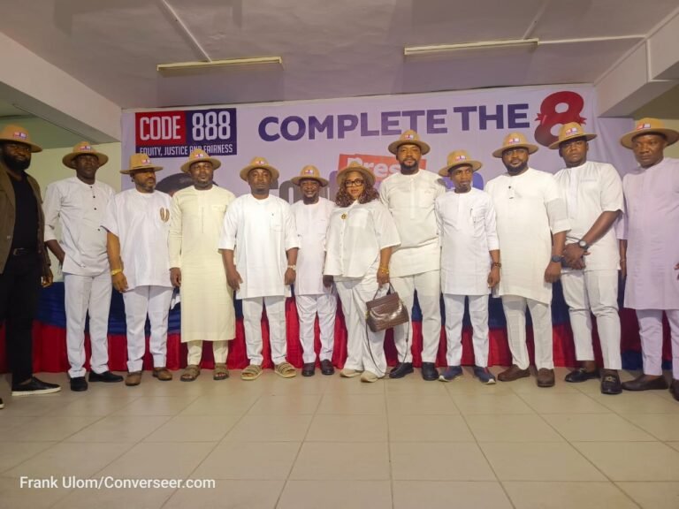 CODE 888 Endorses Otu’s Re-election, Launches ‘Complete The 8’ Campaign