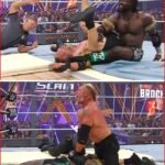 WWE SummerSlam: Nigeria’s Oba Femi defeats Brock Lesnar in first Hell in a Cell victory [VIDEO]