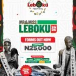 Mr & Miss Leboku 2026 Forms Still Available – Deadline 5th August, Brand New Cars Up for Grabs for Winners