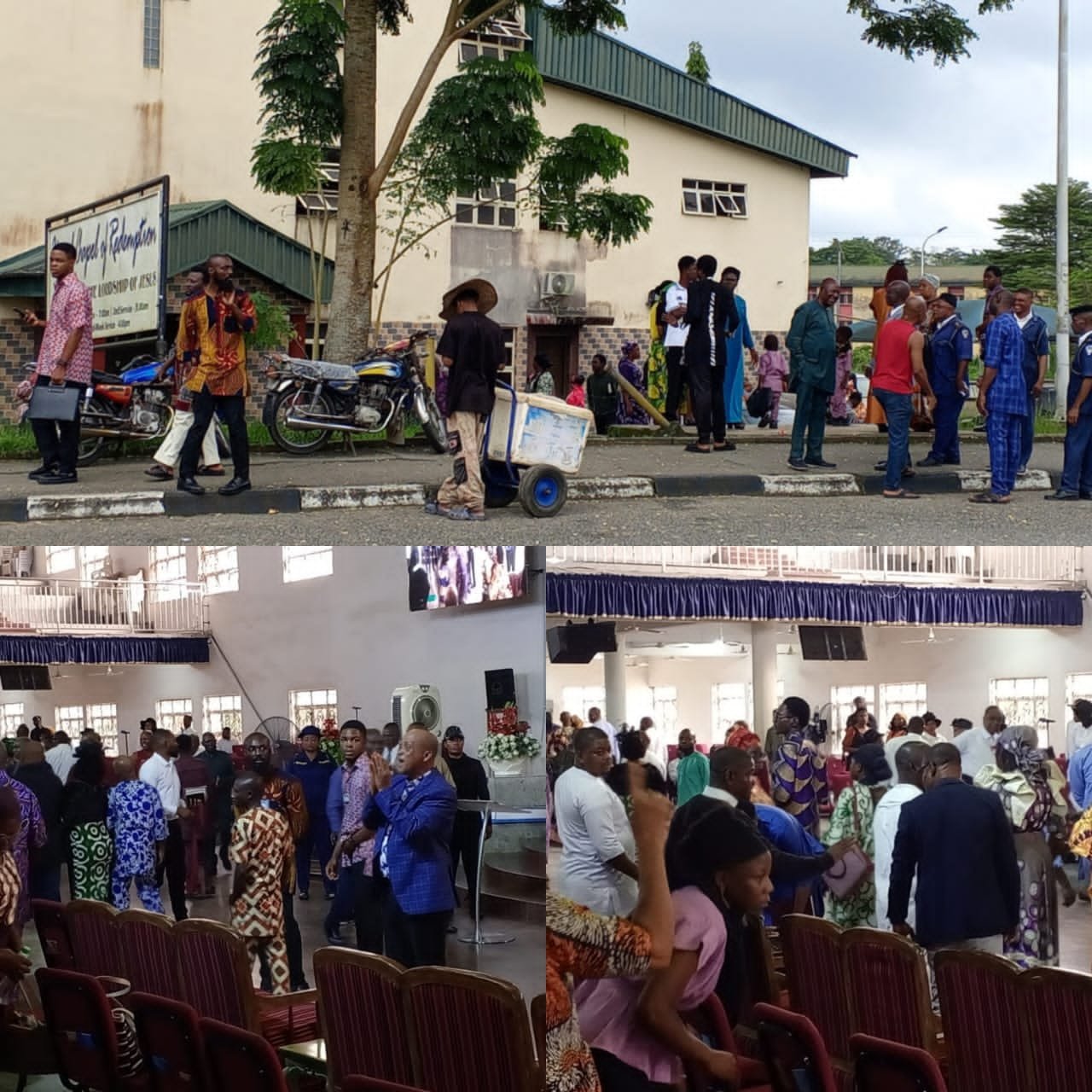 Tension in UNICAL Chapel of Redemption as Police Stop Church Services