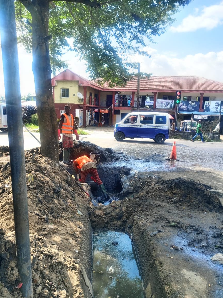 IMG 20260903 WA0008 C'River Road Maintenance Agency tackles potholes, drainages in Calabar South