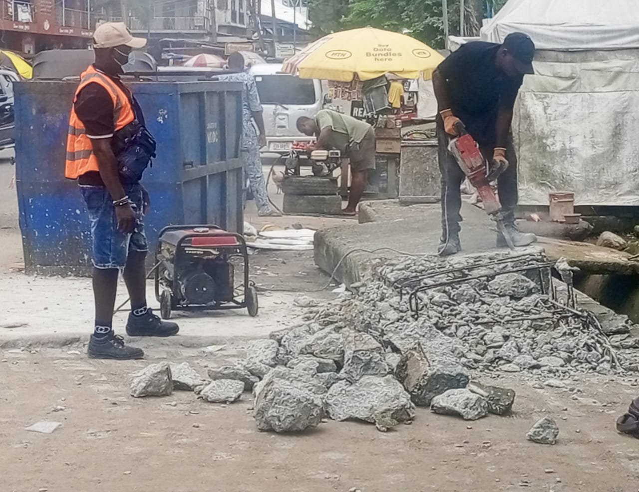 IMG 20260903 WA0013 C'River Road Maintenance Agency tackles potholes, drainages in Calabar South