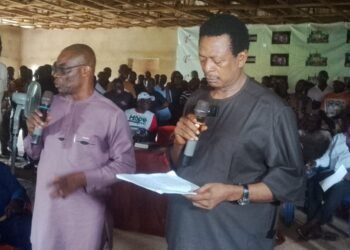 Ukelle Town Hall Meeting: Dr Okputu Highlights North Ukelle Road Project