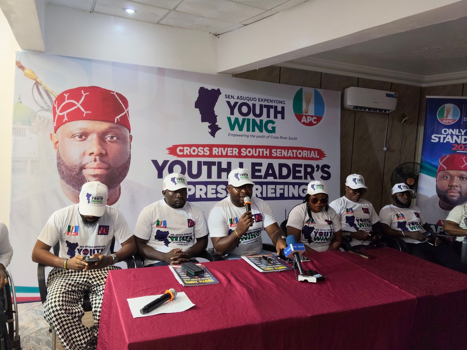 IMG 20260927 WA0019 Senator Asuquo Ekpenyong Youth Wing flags off campaign activities in Cross River South