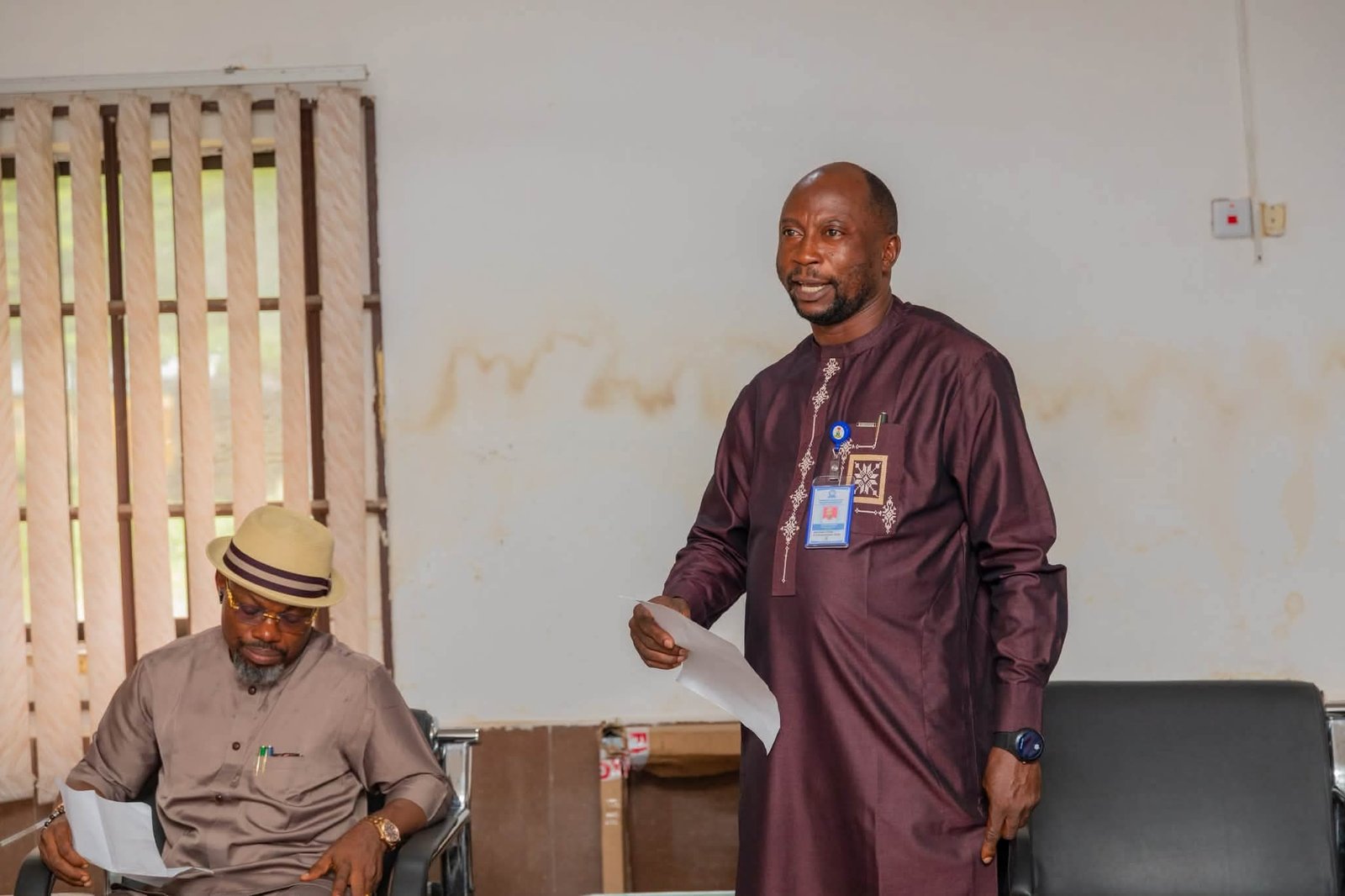 FB IMG 1792100158213 Governor Otu inspects NYSC temporary orientation camp in Akamkpa