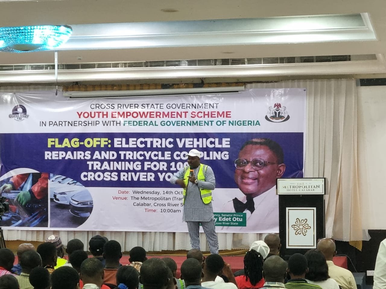 IMG 20261014 WA0012 Cross River flags-off electric vehicle repairs training for 1,000 youths