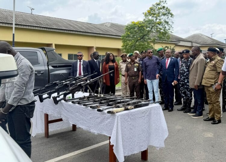 DSS Intercepts 3 Machine Guns, 7 AK-47s in Cross River